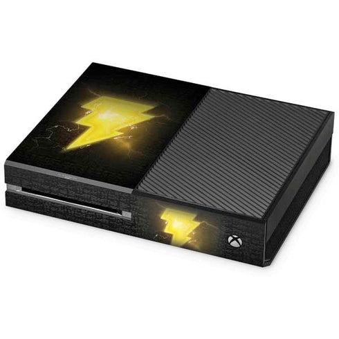 DC Comics Black Adam Lightning Bolt Xbox One Console Skin