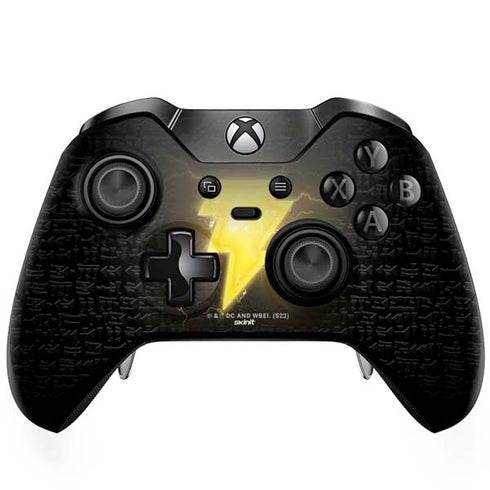 DC Comics Black Adam Lightning Bolt Xbox One Elite Controller Skin
