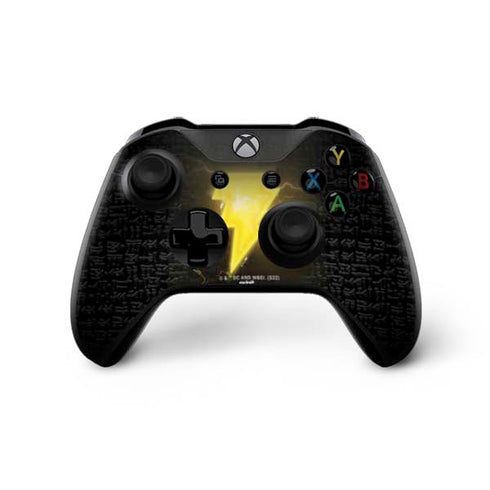 DC Comics Black Adam Lightning Bolt Xbox One X Controller Skin