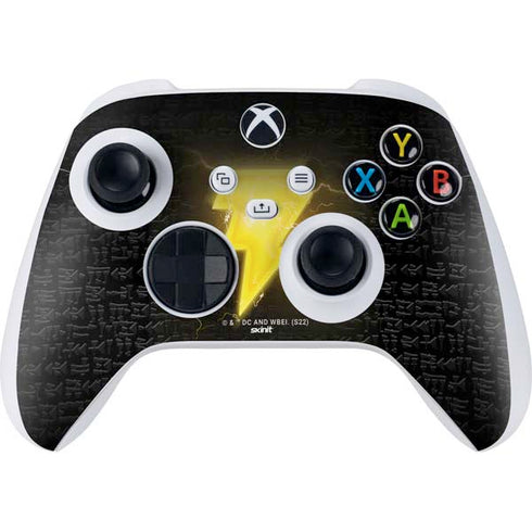 DC Comics Black Adam Lightning Bolt Xbox Series S Controller Skin