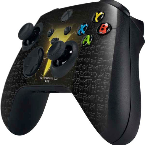 DC Comics Black Adam Lightning Bolt Xbox Series X Controller Skin