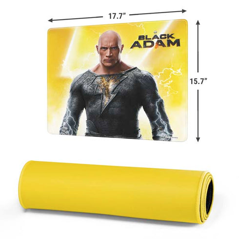 DC Comics Black Adam Movie Charcater Poster Gaming Mouse Pad