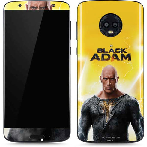 DC Comics Black Adam Movie Charcater Poster Moto G6 Skin