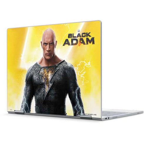 DC Comics Black Adam Movie Charcater Poster Pixelbook Skin