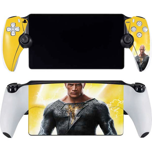 DC Comics Black Adam Movie Charcater Poster PlayStation Portal Remote Player Skin