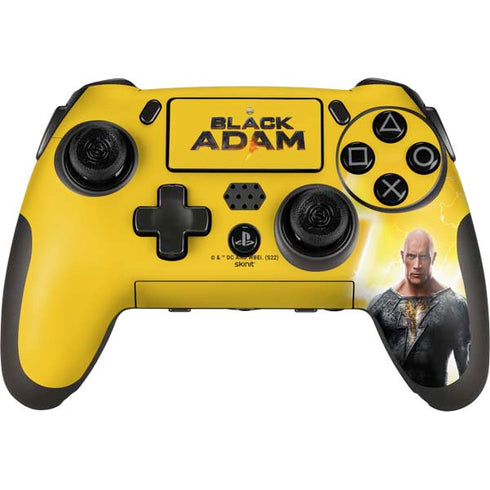DC Comics Black Adam Movie Charcater Poster PlayStation Scuf Vantage 2 Controller Skin