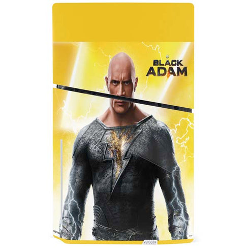 DC Comics Black Adam Movie Charcater Poster PS5 Slim Disk Bundle Skin