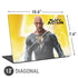 DC Comics Black Adam Movie Charcater Poster Universal Laptop 13in (10.6 x 7.6in) Skin