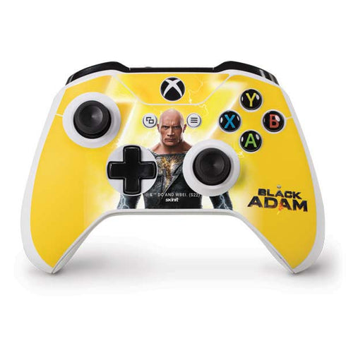 DC Comics Black Adam Movie Charcater Poster Xbox One S Controller Skin