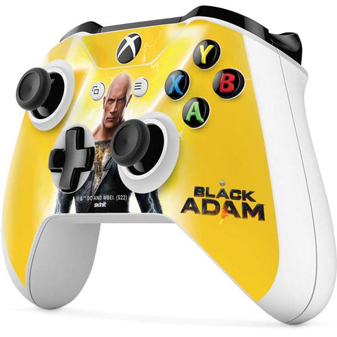 DC Comics Black Adam Movie Charcater Poster Xbox One S Controller Skin