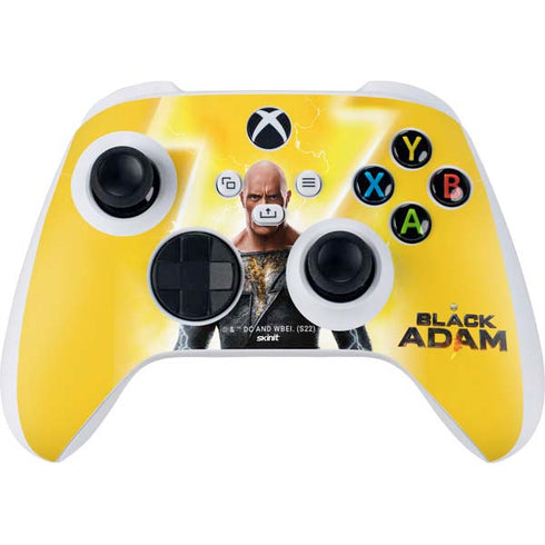 DC Comics Black Adam Movie Charcater Poster Xbox Series S Controller Skin