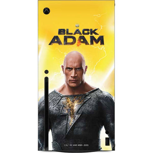 DC Comics Black Adam Movie Charcater Poster Xbox Series X Console Skin