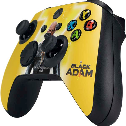 DC Comics Black Adam Movie Charcater Poster Xbox Series X Controller Skin
