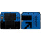 Black and Blue Arrows Nintendo 2DS Skin