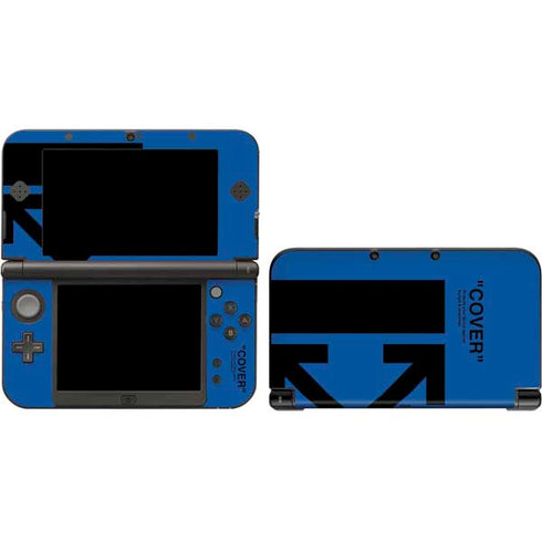 Black and Blue Arrows 3DS XL 2015 Skin