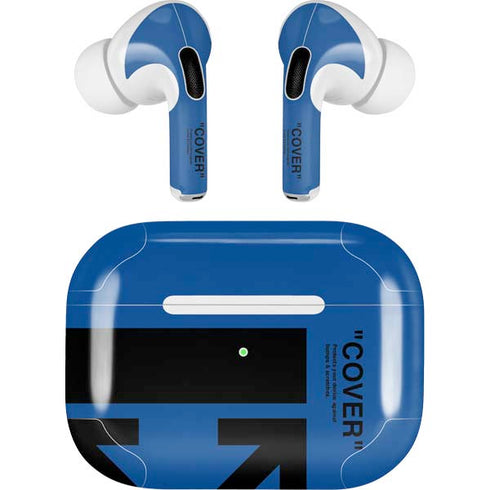 Black and Blue Arrows AirPods Pro 2nd Gen Skin