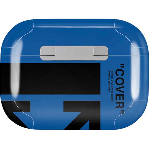 Black and Blue Arrows AirPods Pro 2nd Gen Skin