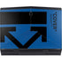 Black and Blue Arrows Dell Alienware Skin