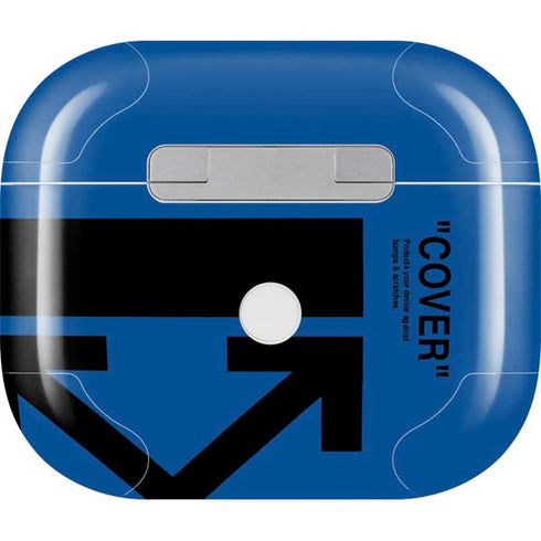 Black and Blue Arrows Apple AirPods (3rd Gen 2021) Skin