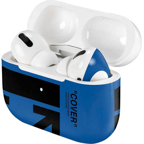 Black and Blue Arrows Apple AirPods Pro Skin