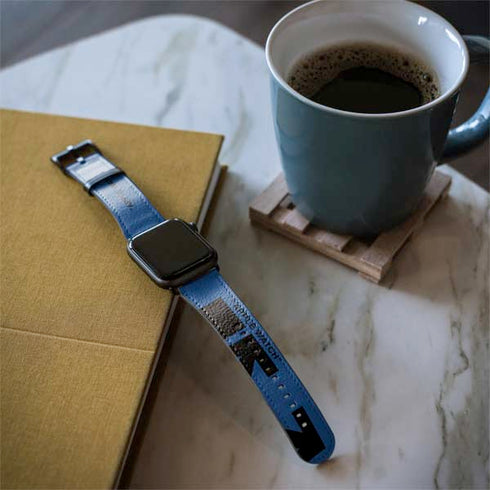 Black and Blue Arrows Apple Watch Band 42-44mm