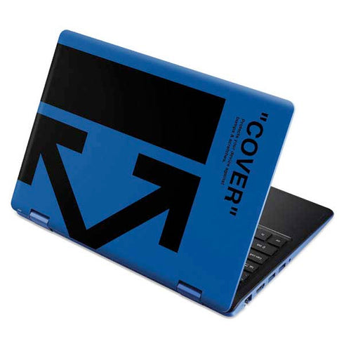 Black and Blue Arrows Aspire R11 11.6in Skin