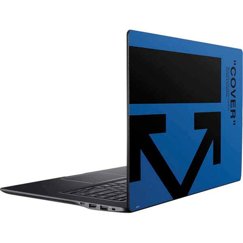 Black and Blue Arrows Ativ Book 9 (15.6in 2014) Skin