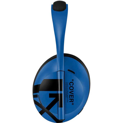 Black and Blue Arrows Bose Noise Cancelling Headphones 700 Skin
