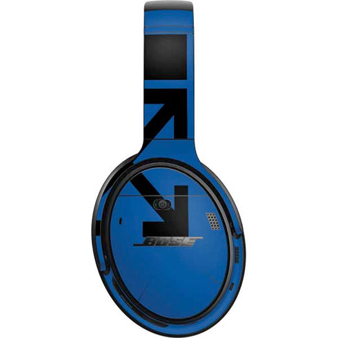 Black and Blue Arrows Bose QuietComfort 35 II Headphones Skin