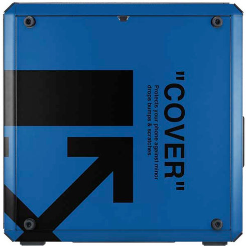 Black and Blue Arrows Cooler Master MasterBox Q300L Mini Tower Skin