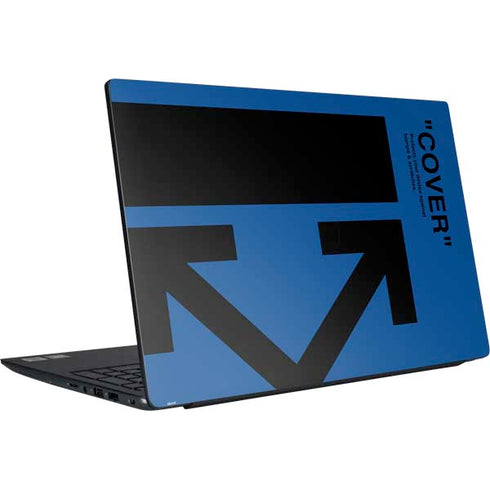Black and Blue Arrows Dell Vostro Skin