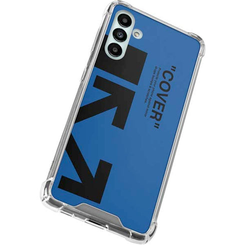 Black and Blue Arrows Galaxy A13 5G Clear Case