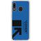 Black and Blue Arrows Galaxy A20 Clear Case
