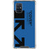 Black and Blue Arrows Galaxy A71 5G Clear Case