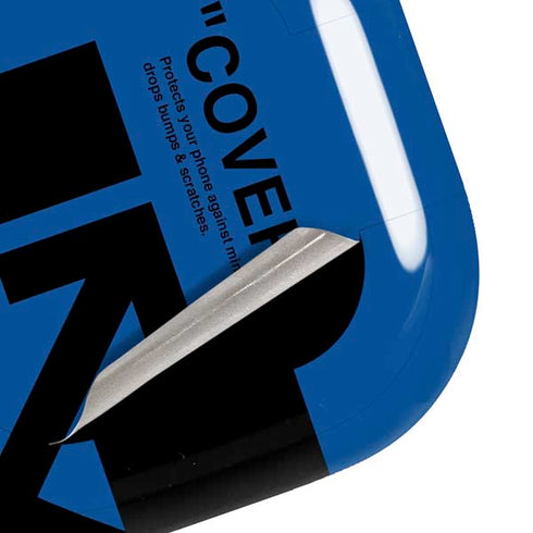 Black and Blue Arrows Galaxy Buds Live Skin