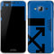 Black and Blue Arrows Galaxy J3 Skin
