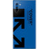 Black and Blue Arrows Galaxy Note 10 Skin