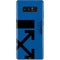 Black and Blue Arrows Galaxy Note 8 Skin