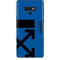 Black and Blue Arrows Galaxy Note 9 Skin
