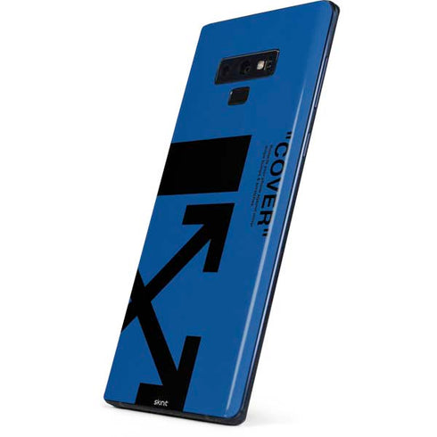 Black and Blue Arrows Galaxy Note 9 Skin