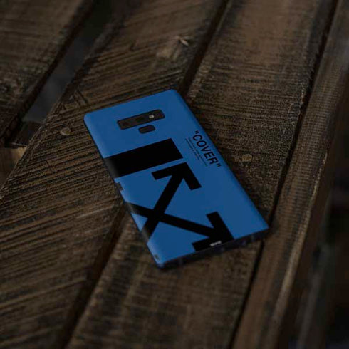 Black and Blue Arrows Galaxy Note 9 Skin