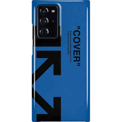 Black and Blue Arrows Galaxy Note20 Ultra 5G Lite Case
