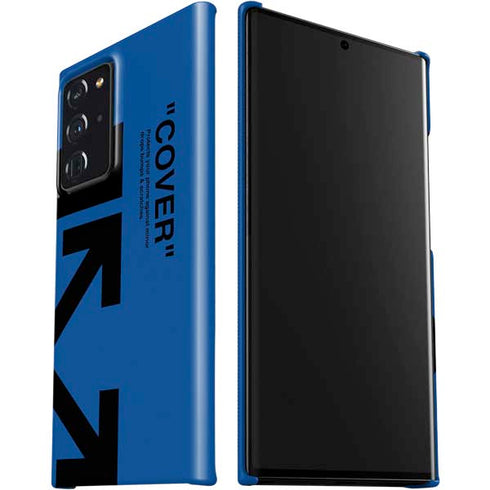 Black and Blue Arrows Galaxy Note20 Ultra 5G Lite Case