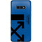 Black and Blue Arrows Galaxy S10e Skin