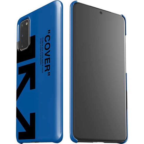 Black and Blue Arrows Galaxy S20 Lite Case