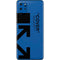 Black and Blue Arrows Galaxy S20 Plus Skin