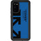 Black and Blue Arrows Galaxy S20 Waterproof Case