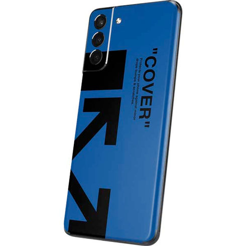 Black and Blue Arrows Galaxy S21 5G Skin