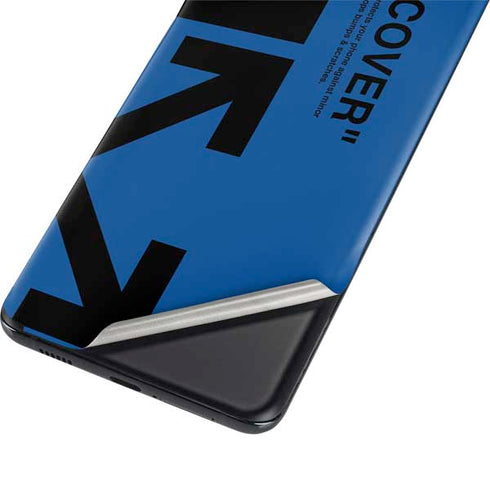 Black and Blue Arrows Galaxy S21 5G Skin