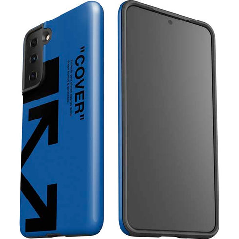 Black and Blue Arrows Galaxy S21 Plus 5G Pro Case
